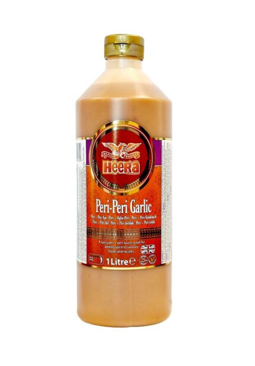 Heera Peri Peri Garlic Sauce 1L x 10 - Kampanje Tilbud Ut 09.24