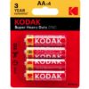 Kodak Batteri AA 4stk x 20 - Ny Ankomst 20.08.24