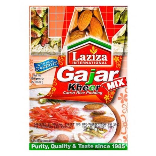 Laziza Gajar Kheer 150g x 6 - Ny Ankomst 21.05.25