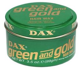 Dax Wax Green and Gold (Green) 3,50oz x 12 - Ny Ankomst