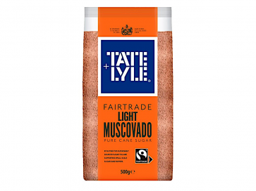 T+ L Light Muscavado Sugar 500g x 10 - Ny Ankommet 12.09.24