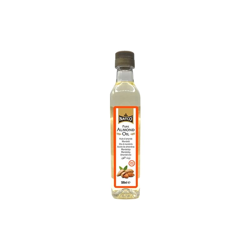 Natco Almond Oil 500ml x 12 - Ny Ankomst 12.09.24