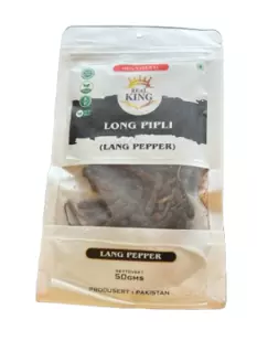 Real King Long Pipli - Lang Pepper 50g x 10 - Ny Ankomst 11.12.25