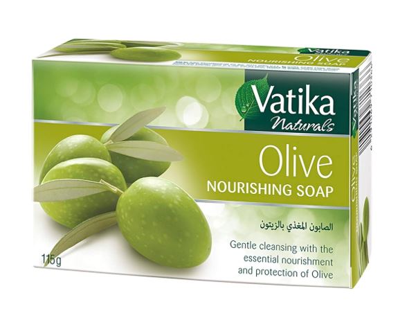 Vatika Soap Olive 100g x 6 - Ny Ankomst 26.10.24