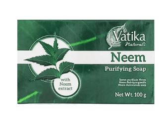 Vatika Soap Neem 100g x 6 - Ny Ankomst 26.10.24