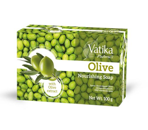 Vatika Soap Olive 100g x 6 - Ny Ankomst 02.05.25