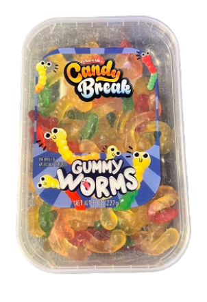 Candy Break Gummy Worms 227g x 6