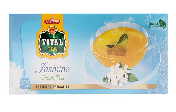 Vital Green Tea Jasmine 30 bags x 12 - Ny ankomst 15.10.24