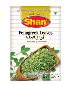 Shan Qasuri Methi 50g x 6 - Ny Ankomst 09.01.25