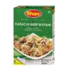 Shan Karachi Beef Biryani 60g x 12 - Ny Ankomst 09.01.25