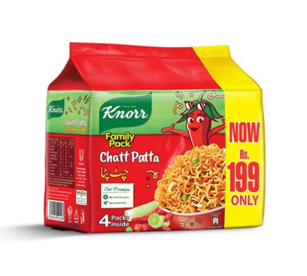Knorr Chatpata Noodles Partypack (50g x 6) x 12 - Nyhet! Ankomst 09.08.25