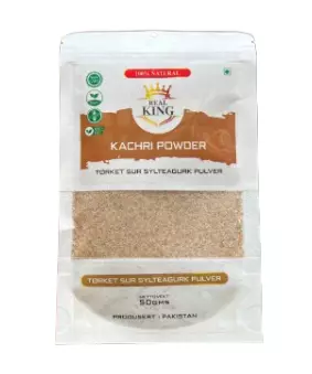 Real King Kachri Powder (Wid Cucumber/Melon Powder) 50g x 10 - Ny Ankomst 11.12.25