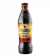 Guinness Malta Drink (Glass) 330ml x 24 - Ny Ankomst 27.11.25 - Lavpris!