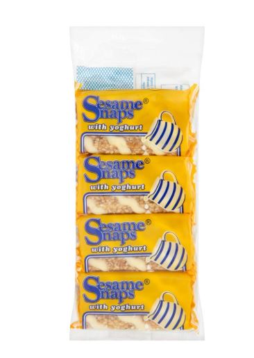 Sesame Snaps Yoghurt 30g x 4 x 30 - Ny Ankomst 19.03.25 (Etikett)