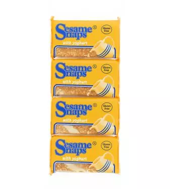 Sesame Snaps Yoghurt 30g x 4 x 30 - Ny Ankomst 13.11.25 (Etikett)