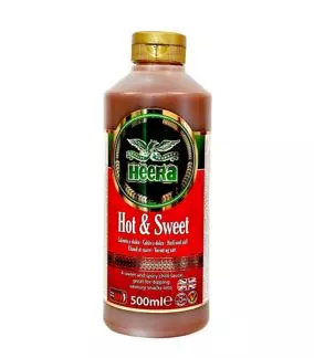 Heera Sauce Hot & Sweet 500ml x 12