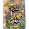 Candy Break Sour Neon Worms 227g x 6