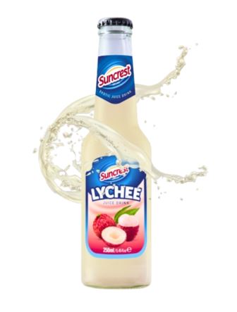 Suncrest Lychee Juice Drink 250ml x 24 - Nyhet! - Kampanjepris! - Kvantumsrabatt