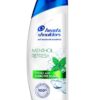 Head & Shoulders Shampoo Menthol 400ml x 6 - Ny Ankomst 06.07.24