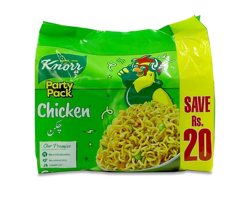 Knorr Chicken Noodles Partypack (50g x 6) x 12 - Nyhet! Ankomst 30.04.25
