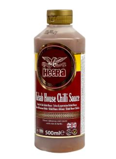 Heera Sauce Kebab House Chilli 500ml x 12 - Tilbud