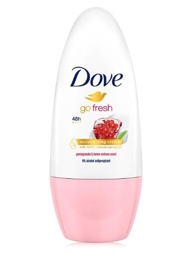 Dove Roll On Pomegranate Scent (Women) 50ml x 6 - Ny Ankomst 03.05.25