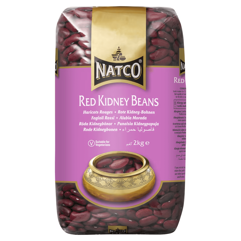 Natco Red Kidney Beans 2kg x 6- Ny Ankomst 14.05.25