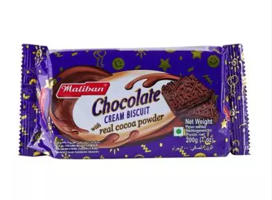 Maliban Biscuit Chocolate Cream 200g x 30 - Nyhet 07.05.25