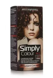Simply Hair Color Deep Red Brown No. 4.5 x 6 - Nyhet 04.06.25