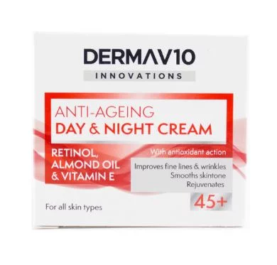 Derma V10 Day & Night Retinol (Red)  50ml x 6 - Ny Ankomst 13.06.25