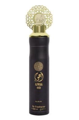 Nusuk Air Freshener Ajwaa Black Oud 300ml x 12 - Kampanje - Nyhet 04.06.25