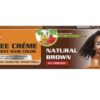 Glory Hair Color Shinee Creme Natural Brown 28ml x 3 - Ny Ankomst 04.06.25