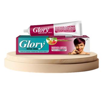 Glory Hair Color Shinee Creme Wine Red 28ml x 3 - Ny Ankomst 04.06.25
