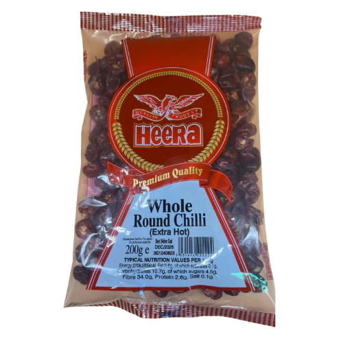 Heera Chilli Round 200g x 6