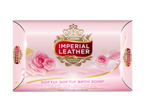 Imperial Leather Soap Softly (95g x 4) x 24 - Ny Ankomst 04.06.25
