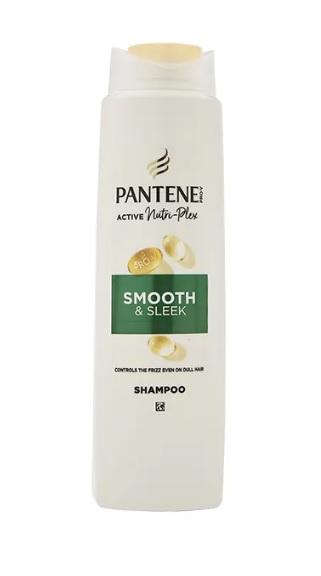 Pantene Shampoo Smooth & Sleek 325ml x 6 - Ny Ankomst 05.06.25
