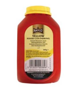 Natco Food Colour Yellow 500g x 1