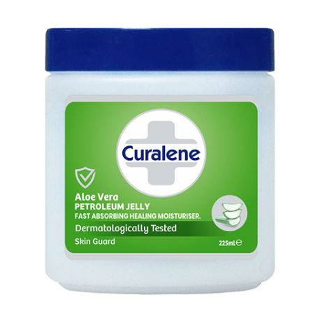 Curalene Petroleum Jelly Aloe Vera (Vaseline) 225ml x 24 - Ny Ankomst 05.08.25