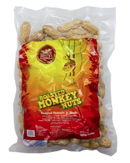 Heera Monkey Nuts Roasted 300g x 20