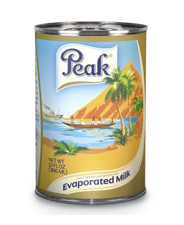 Peak Condensed Milk U/Sukker Original 410g x 24