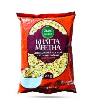 Heera Snacks Khatta Meetha 200g x 10