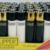Clippers Lighter Black & Gold 40pcs - Ny Ankomst 01.10.25