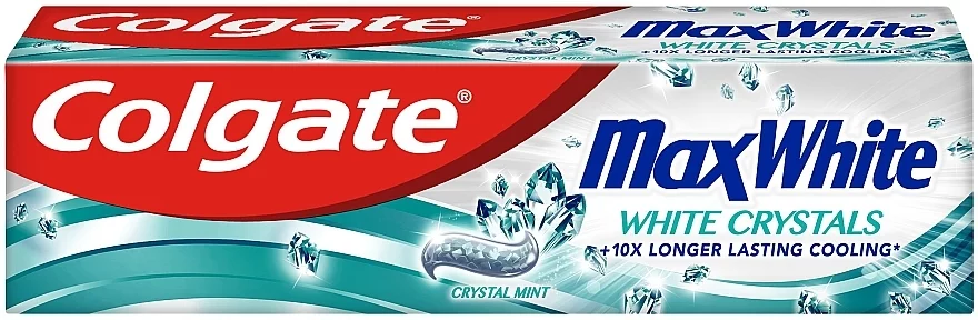 Colgate Toothpaste MaxWhite Crystal Mint 100ml x 12