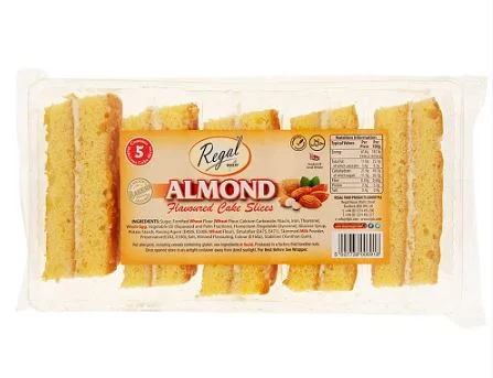 Regal Cake Slices Almond 5pcs x 11 - Nyhet 07.10.25 - kampanjepris!