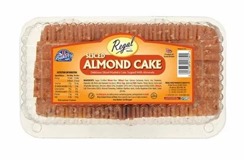 Regal Sliced Cake Almond 10pcs x 6 - Nyhet 07.10.25 - kampanjepris!