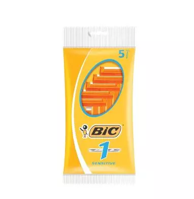 BIC 1 Razors Sensitive 5pk x 40