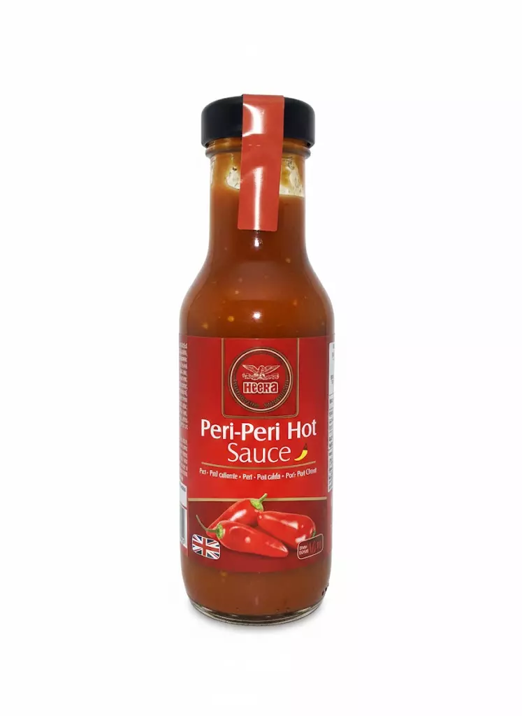 Heera Sauce Peri Peri Hot 250ml x 6 - Nyhet! 22.11.25