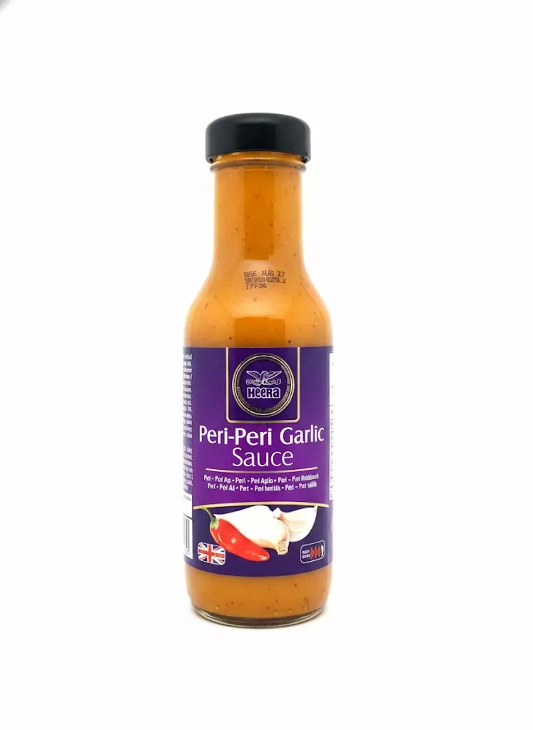 Heera Sauce Peri Peri Garlic 250ml x 6 - Nyhet! 22.11.25