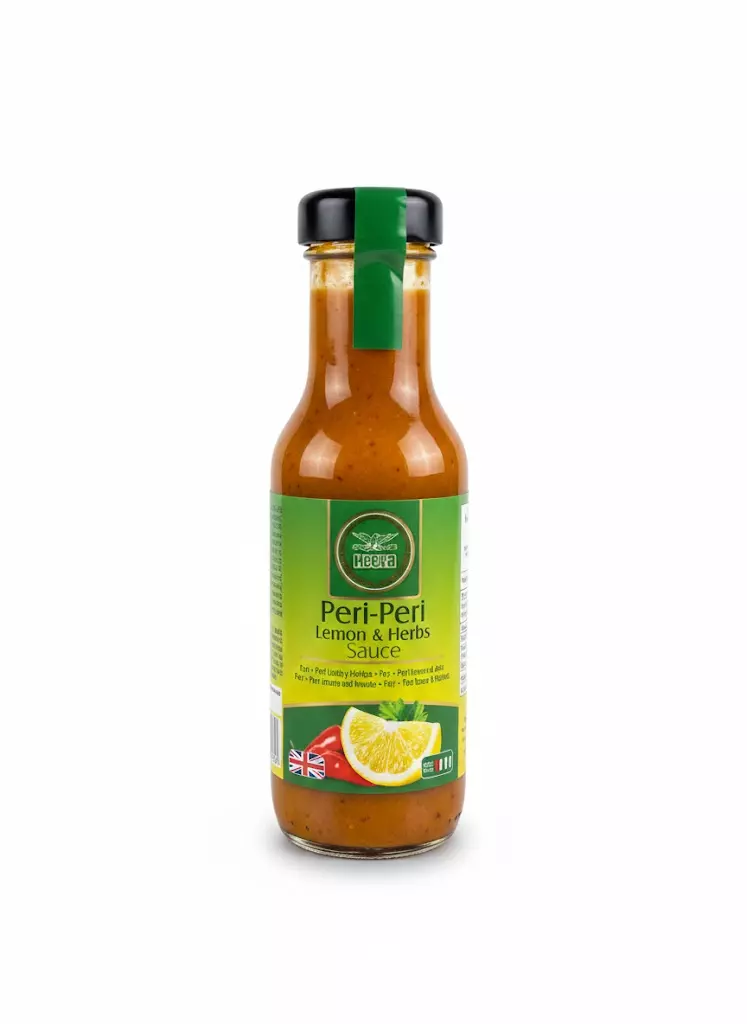 Heera Sauce Peri Peri Lemon & Herb 250ml x 6 - Nyhet! 22.11.25