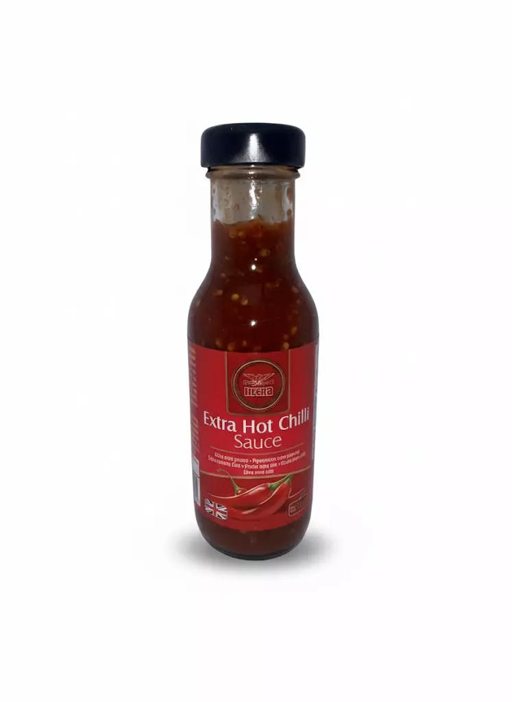 Heera Sauce Chilli Extra Hot 250ml x 6 - Nyhet! 22.11.25